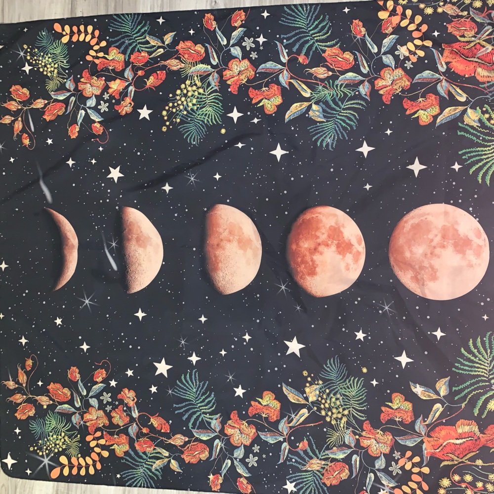 Phases of the moon tapestry